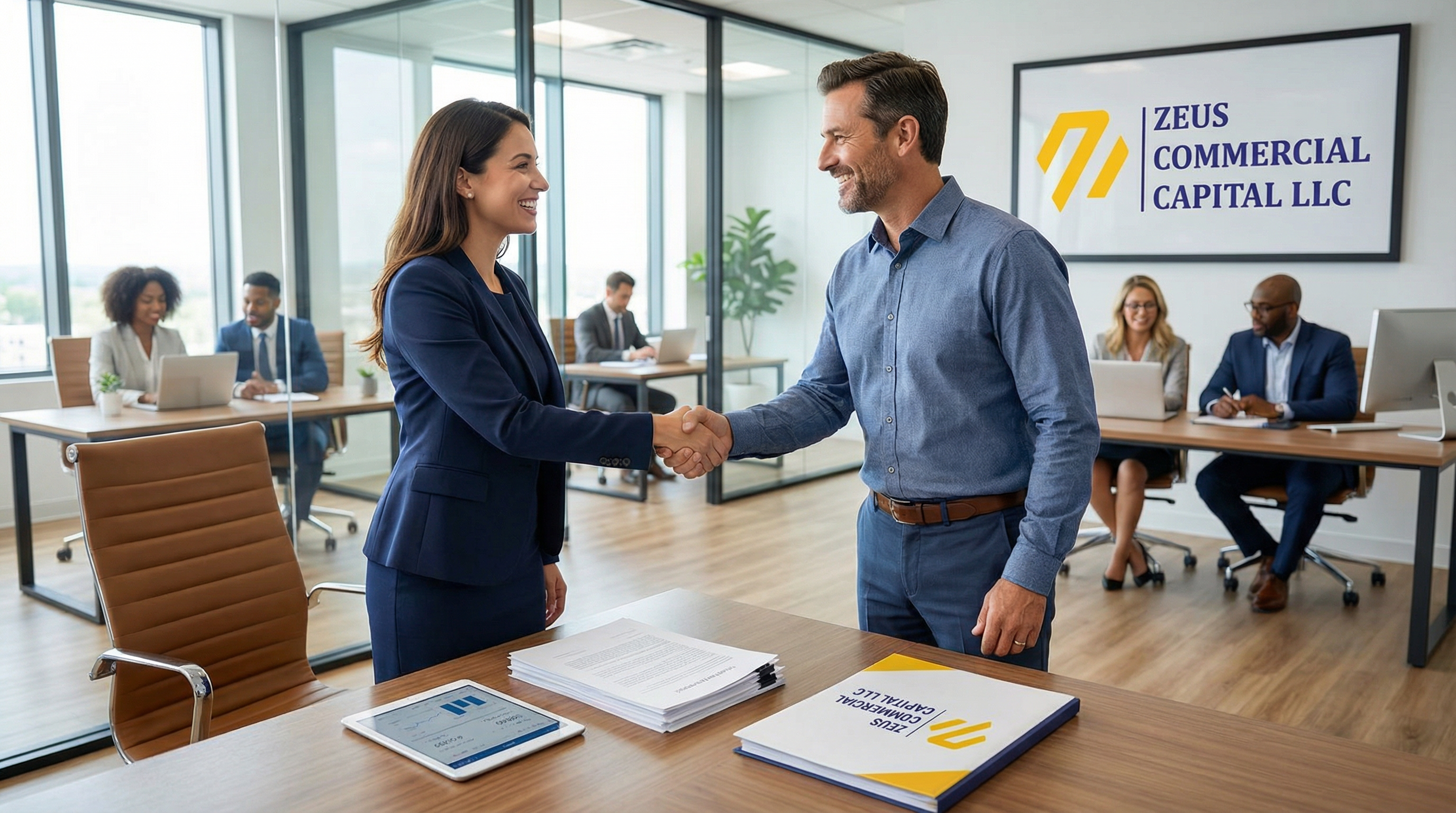 Zeus Commercial Capital celebrating client success - business purpose HELOC approval and funding completion for real estate investor